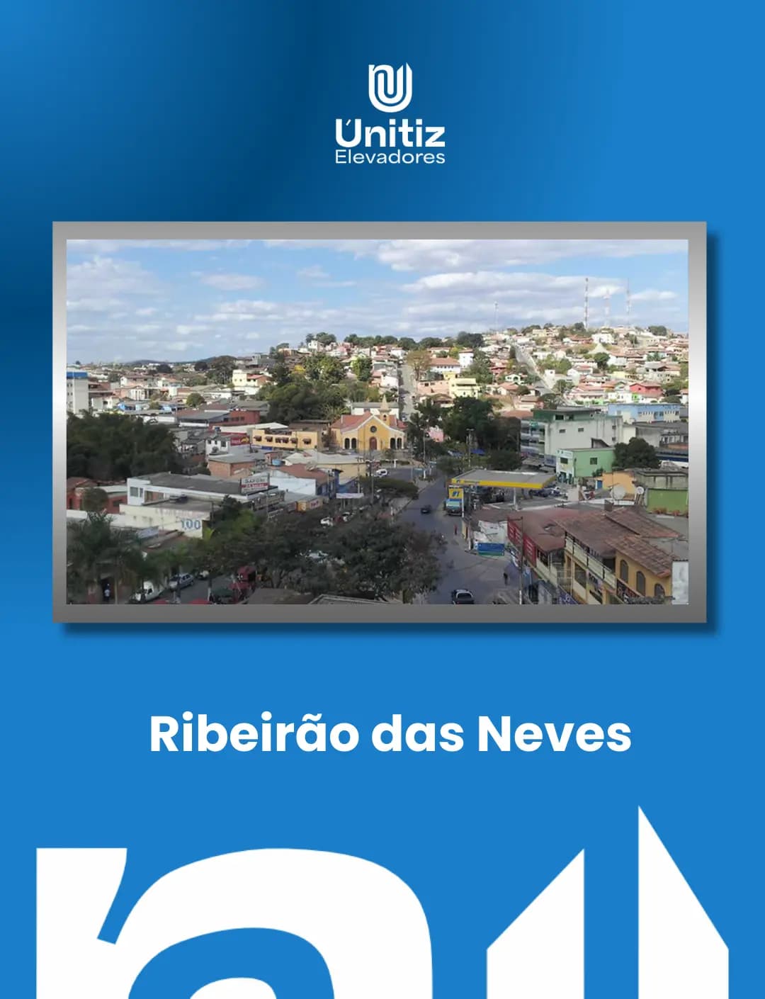 Elevador Únitiz em Ribeirão das Neves